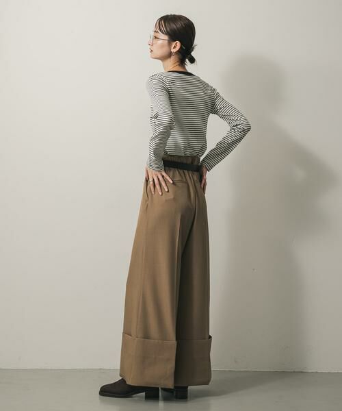 SENSE OF PLACE by URBAN RESEARCH / センスオブプレイス バイ アーバンリサーチ Tシャツ | ラウンドネックリブTシャツ | 詳細14