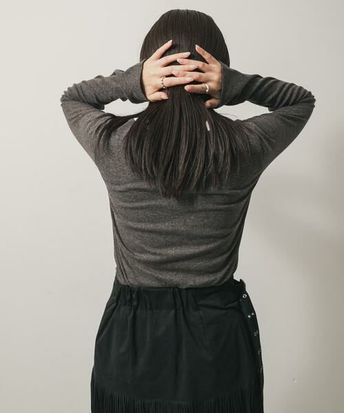 SENSE OF PLACE by URBAN RESEARCH / センスオブプレイス バイ アーバンリサーチ Tシャツ | ラウンドネックリブTシャツ | 詳細25