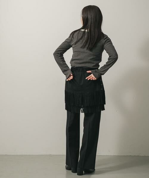 SENSE OF PLACE by URBAN RESEARCH / センスオブプレイス バイ アーバンリサーチ Tシャツ | ラウンドネックリブTシャツ | 詳細26