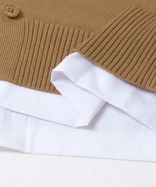 SENSE OF PLACE by URBAN RESEARCH / センスオブプレイス バイ アーバンリサーチ ニット・セーター | シャツドッキングニットカーディガン | 詳細8