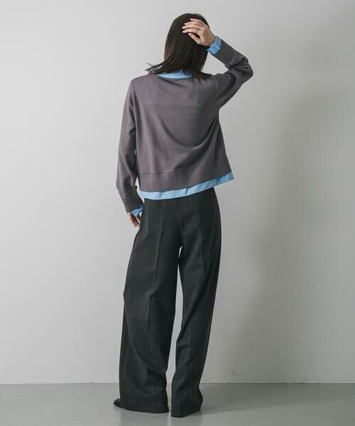 SENSE OF PLACE by URBAN RESEARCH / センスオブプレイス バイ アーバンリサーチ ニット・セーター | シャツドッキングニットカーディガン | 詳細16