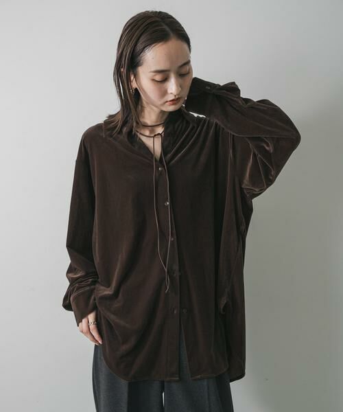 SENSE OF PLACE by URBAN RESEARCH / センスオブプレイス バイ アーバンリサーチ シャツ・ブラウス | マルチコードツキベロアシャツ | 詳細3