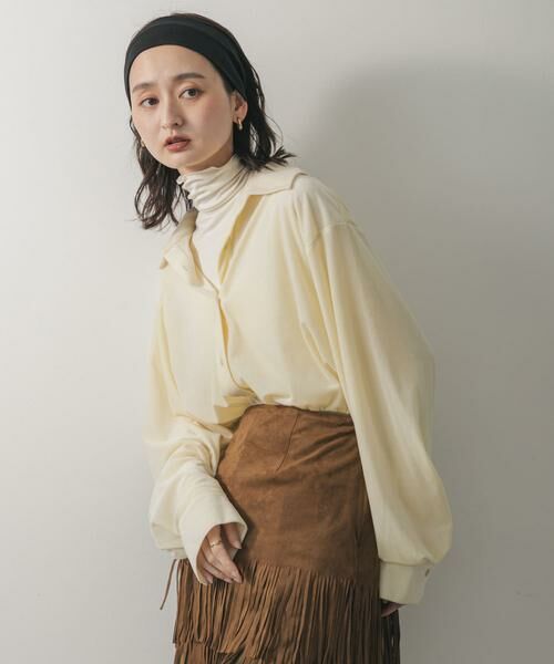 SENSE OF PLACE by URBAN RESEARCH / センスオブプレイス バイ アーバンリサーチ シャツ・ブラウス | マルチコードツキベロアシャツ | 詳細23