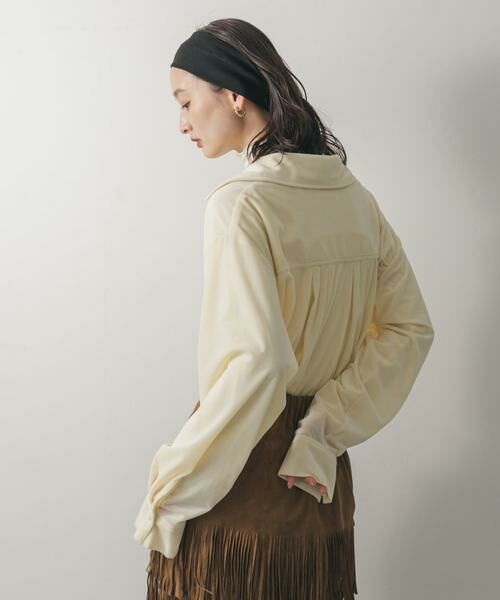 SENSE OF PLACE by URBAN RESEARCH / センスオブプレイス バイ アーバンリサーチ シャツ・ブラウス | マルチコードツキベロアシャツ | 詳細24