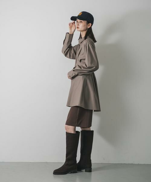 SENSE OF PLACE by URBAN RESEARCH / センスオブプレイス バイ アーバンリサーチ シャツ・ブラウス | ウエストタックチュニックシャツ | 詳細3