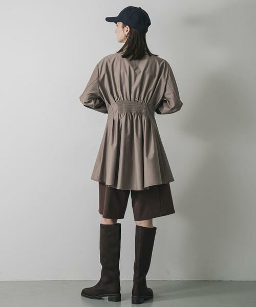 SENSE OF PLACE by URBAN RESEARCH / センスオブプレイス バイ アーバンリサーチ シャツ・ブラウス | ウエストタックチュニックシャツ | 詳細4