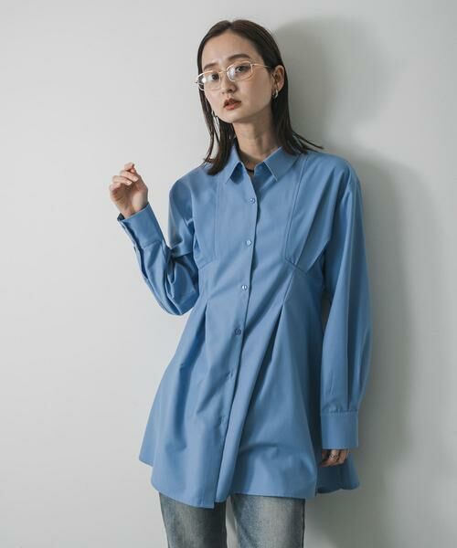 SENSE OF PLACE by URBAN RESEARCH / センスオブプレイス バイ アーバンリサーチ シャツ・ブラウス | ウエストタックチュニックシャツ | 詳細7