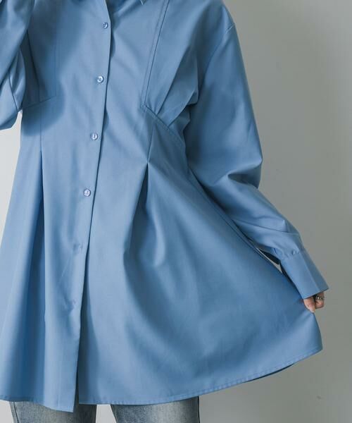 SENSE OF PLACE by URBAN RESEARCH / センスオブプレイス バイ アーバンリサーチ シャツ・ブラウス | ウエストタックチュニックシャツ | 詳細8