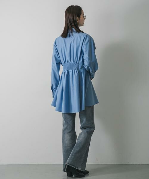 SENSE OF PLACE by URBAN RESEARCH / センスオブプレイス バイ アーバンリサーチ シャツ・ブラウス | ウエストタックチュニックシャツ | 詳細11