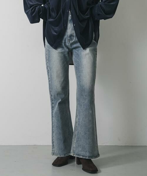 SENSE OF PLACE by URBAN RESEARCH / センスオブプレイス バイ アーバンリサーチ その他パンツ | ブラストフレアデニム | 詳細1