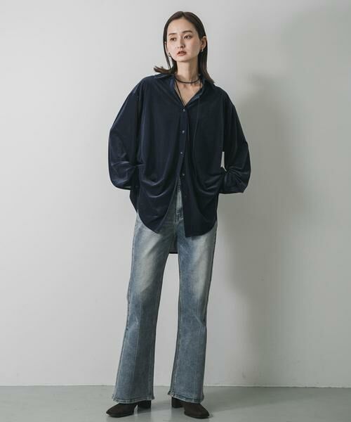 SENSE OF PLACE by URBAN RESEARCH / センスオブプレイス バイ アーバンリサーチ その他パンツ | ブラストフレアデニム | 詳細4