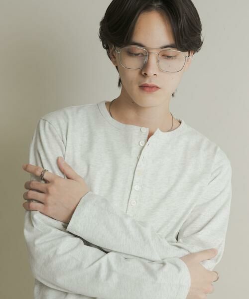 SENSE OF PLACE by URBAN RESEARCH / センスオブプレイス バイ アーバンリサーチ Tシャツ | ヘンリーネックロングTシャツ | 詳細9