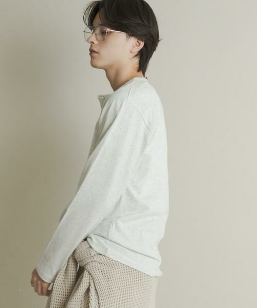 SENSE OF PLACE by URBAN RESEARCH / センスオブプレイス バイ アーバンリサーチ Tシャツ | ヘンリーネックロングTシャツ | 詳細13