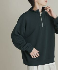 SENSE OF PLACE by URBAN RESEARCH / センスオブプレイス バイ アーバンリサーチ スウェット | 『一部WEB限定カラー』ハーフジップロングスリーブスウェット