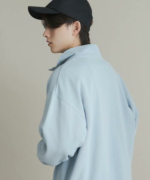 SENSE OF PLACE by URBAN RESEARCH / センスオブプレイス バイ アーバンリサーチ スウェット | 『一部WEB限定カラー』ハーフジップロングスリーブスウェット | 詳細18