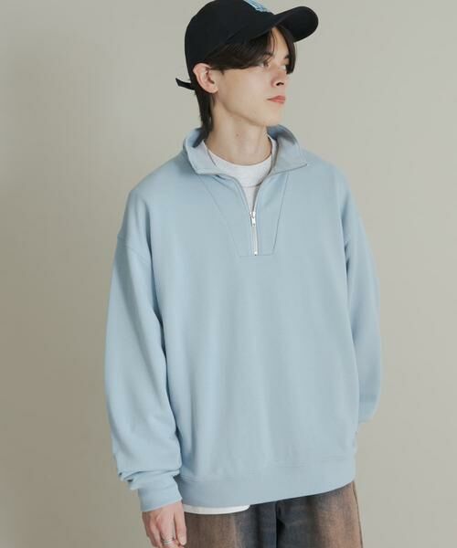 SENSE OF PLACE by URBAN RESEARCH / センスオブプレイス バイ アーバンリサーチ スウェット | 『一部WEB限定カラー』ハーフジップロングスリーブスウェット | 詳細20