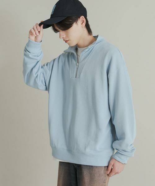 SENSE OF PLACE by URBAN RESEARCH / センスオブプレイス バイ アーバンリサーチ スウェット | 『一部WEB限定カラー』ハーフジップロングスリーブスウェット | 詳細21