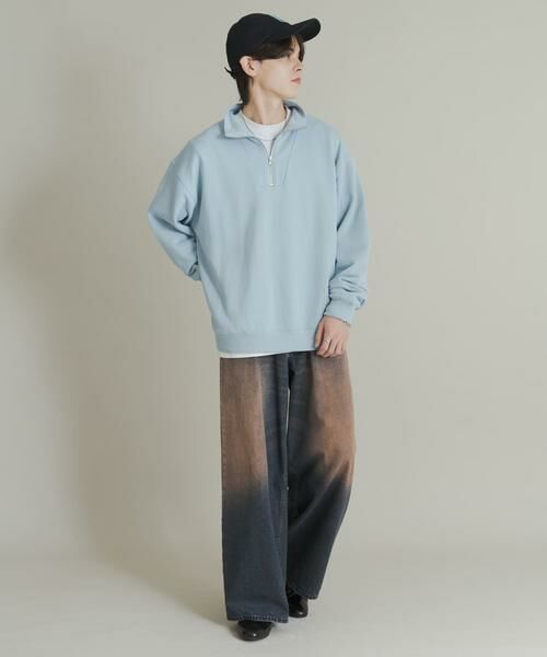 SENSE OF PLACE by URBAN RESEARCH / センスオブプレイス バイ アーバンリサーチ スウェット | 『一部WEB限定カラー』ハーフジップロングスリーブスウェット | 詳細22