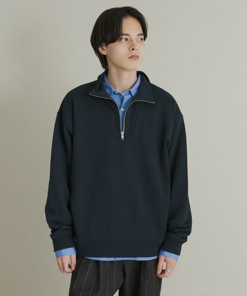 SENSE OF PLACE by URBAN RESEARCH / センスオブプレイス バイ アーバンリサーチ スウェット | 『一部WEB限定カラー』ハーフジップロングスリーブスウェット | 詳細27
