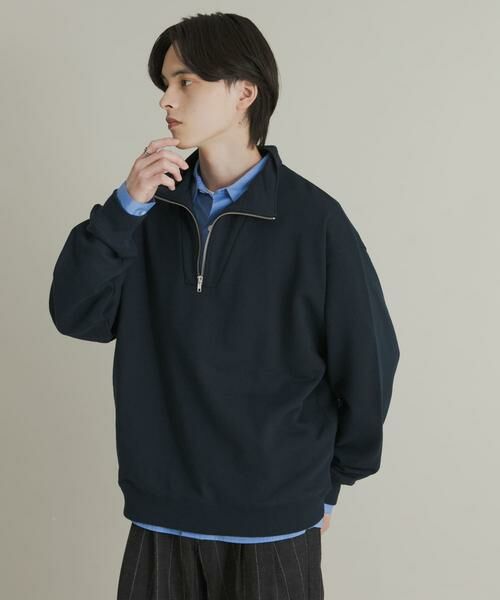 SENSE OF PLACE by URBAN RESEARCH / センスオブプレイス バイ アーバンリサーチ スウェット | 『一部WEB限定カラー』ハーフジップロングスリーブスウェット | 詳細29