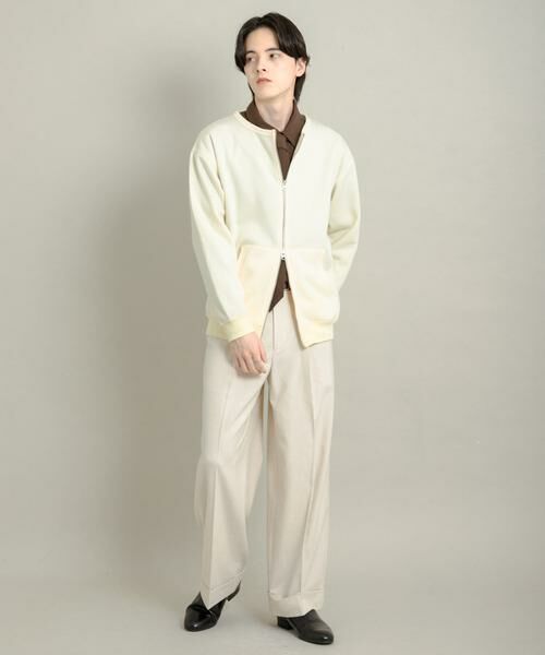 SENSE OF PLACE by URBAN RESEARCH / センスオブプレイス バイ アーバンリサーチ スウェット | ウラキモウクルーネックジップスウェット | 詳細5