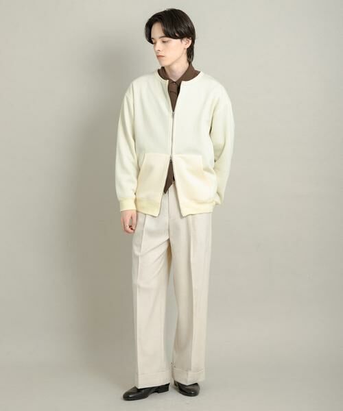 SENSE OF PLACE by URBAN RESEARCH / センスオブプレイス バイ アーバンリサーチ スウェット | ウラキモウクルーネックジップスウェット | 詳細6