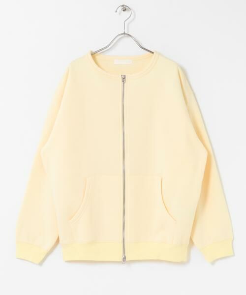 SENSE OF PLACE by URBAN RESEARCH / センスオブプレイス バイ アーバンリサーチ スウェット | ウラキモウクルーネックジップスウェット | 詳細7