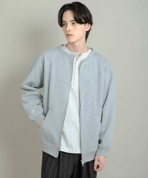 SENSE OF PLACE by URBAN RESEARCH / センスオブプレイス バイ アーバンリサーチ スウェット | ウラキモウクルーネックジップスウェット | 詳細28
