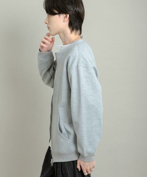 SENSE OF PLACE by URBAN RESEARCH / センスオブプレイス バイ アーバンリサーチ スウェット | ウラキモウクルーネックジップスウェット | 詳細29