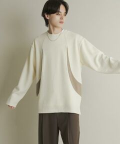 ヘビーサーマルパターンロングTシャツ
