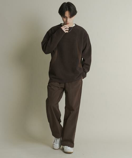 SENSE OF PLACE by URBAN RESEARCH / センスオブプレイス バイ アーバンリサーチ Tシャツ | ヘビーサーマルパターンロングTシャツ | 詳細6