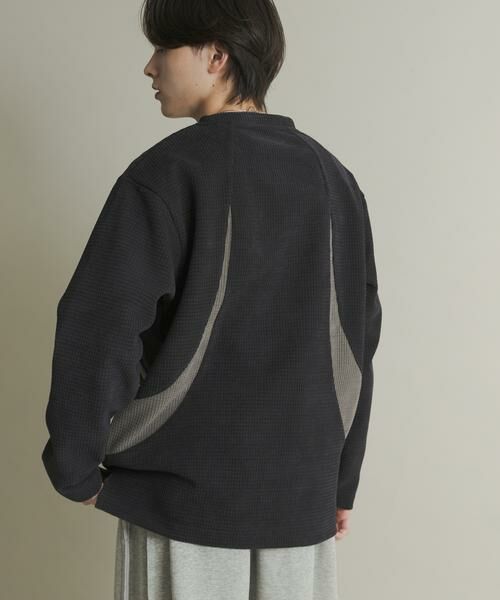 SENSE OF PLACE by URBAN RESEARCH / センスオブプレイス バイ アーバンリサーチ Tシャツ | ヘビーサーマルパターンロングTシャツ | 詳細17