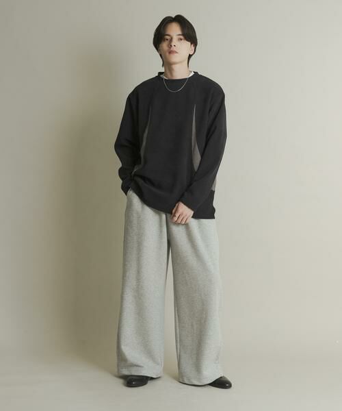 SENSE OF PLACE by URBAN RESEARCH / センスオブプレイス バイ アーバンリサーチ Tシャツ | ヘビーサーマルパターンロングTシャツ | 詳細21