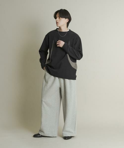 SENSE OF PLACE by URBAN RESEARCH / センスオブプレイス バイ アーバンリサーチ Tシャツ | ヘビーサーマルパターンロングTシャツ | 詳細22