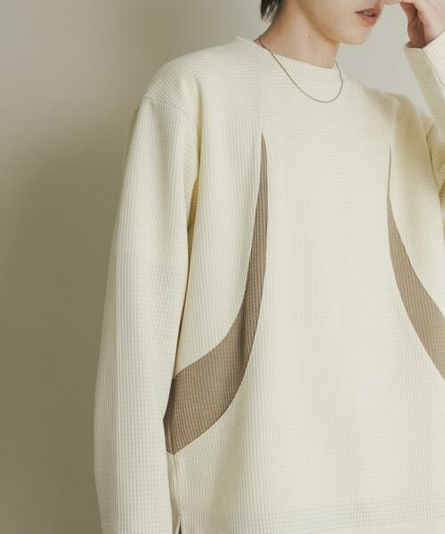 SENSE OF PLACE by URBAN RESEARCH / センスオブプレイス バイ アーバンリサーチ Tシャツ | ヘビーサーマルパターンロングTシャツ | 詳細26