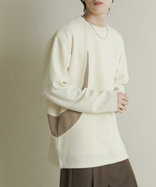 SENSE OF PLACE by URBAN RESEARCH / センスオブプレイス バイ アーバンリサーチ Tシャツ | ヘビーサーマルパターンロングTシャツ | 詳細27