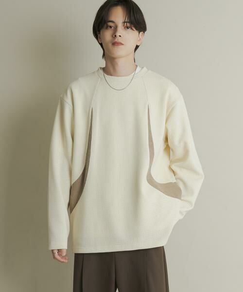 SENSE OF PLACE by URBAN RESEARCH / センスオブプレイス バイ アーバンリサーチ Tシャツ | ヘビーサーマルパターンロングTシャツ | 詳細28