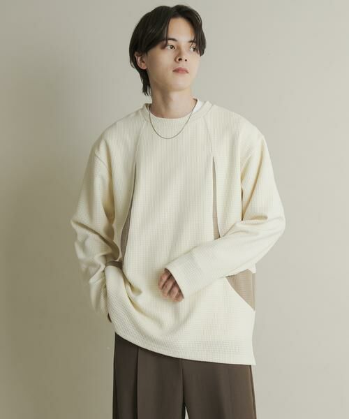 SENSE OF PLACE by URBAN RESEARCH / センスオブプレイス バイ アーバンリサーチ Tシャツ | ヘビーサーマルパターンロングTシャツ | 詳細29