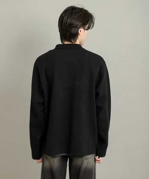 SENSE OF PLACE by URBAN RESEARCH / センスオブプレイス バイ アーバンリサーチ ニット・セーター | ストライプZIPニットシャツ | 詳細19