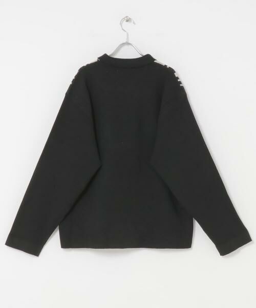 SENSE OF PLACE by URBAN RESEARCH / センスオブプレイス バイ アーバンリサーチ ニット・セーター | ストライプZIPニットシャツ | 詳細23