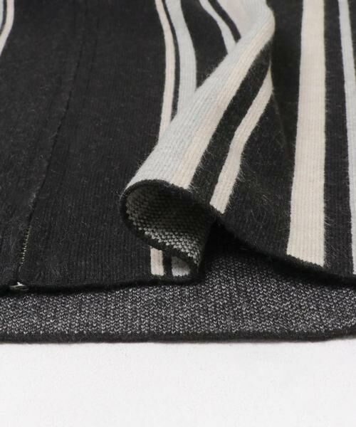 SENSE OF PLACE by URBAN RESEARCH / センスオブプレイス バイ アーバンリサーチ ニット・セーター | ストライプZIPニットシャツ | 詳細24