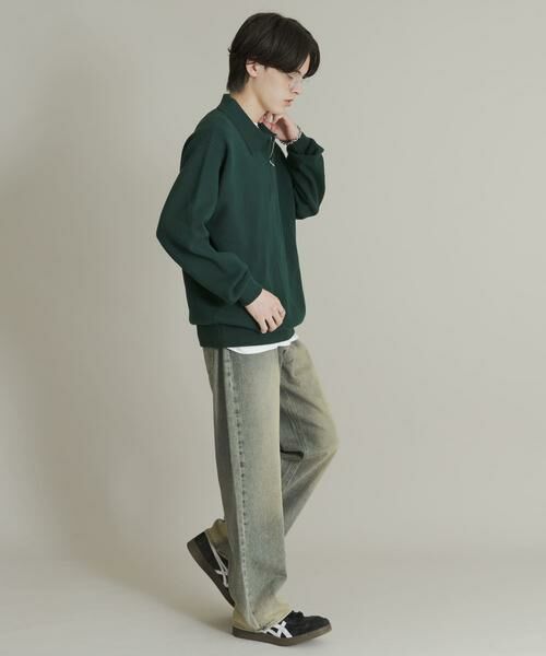 SENSE OF PLACE by URBAN RESEARCH / センスオブプレイス バイ アーバンリサーチ ニット・セーター | 『ユニセックス』スウェットライクハーフジップニット | 詳細11