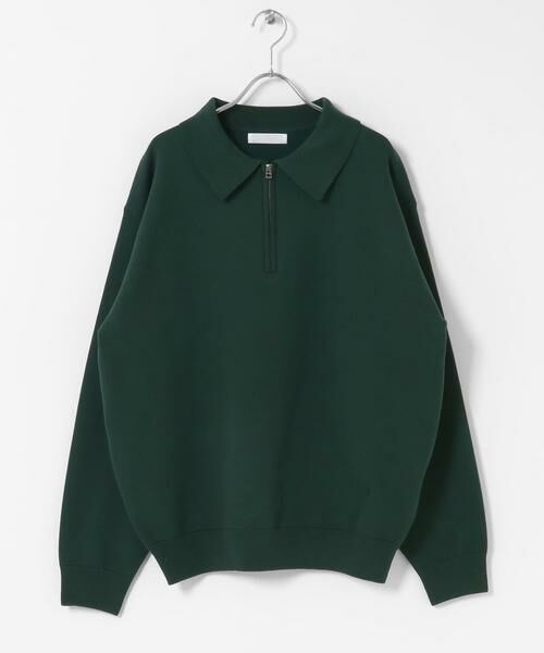 SENSE OF PLACE by URBAN RESEARCH / センスオブプレイス バイ アーバンリサーチ ニット・セーター | 『ユニセックス』スウェットライクハーフジップニット | 詳細12