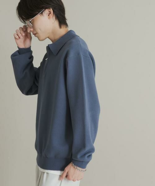 SENSE OF PLACE by URBAN RESEARCH / センスオブプレイス バイ アーバンリサーチ ニット・セーター | 『ユニセックス』スウェットライクハーフジップニット | 詳細23