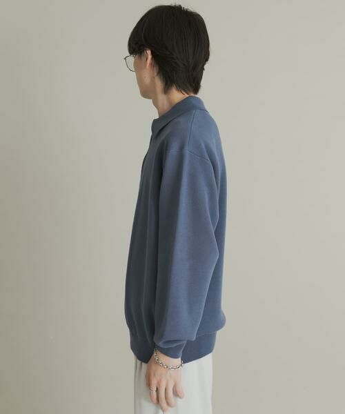 SENSE OF PLACE by URBAN RESEARCH / センスオブプレイス バイ アーバンリサーチ ニット・セーター | 『ユニセックス』スウェットライクハーフジップニット | 詳細30