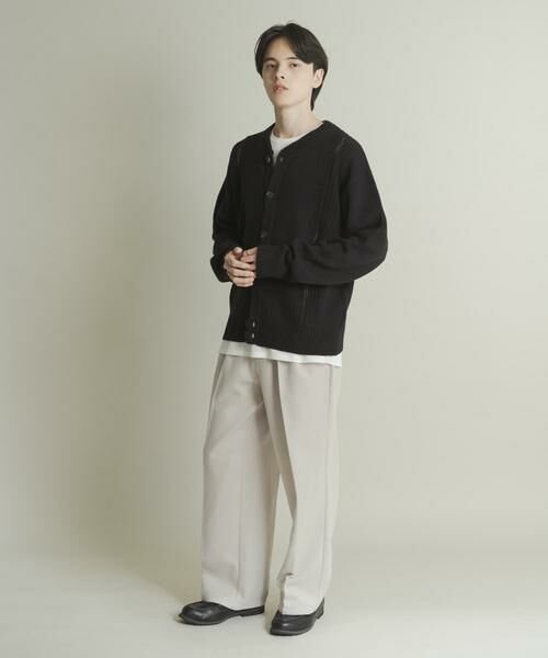SENSE OF PLACE by URBAN RESEARCH / センスオブプレイス バイ アーバンリサーチ カーディガン・ボレロ | ハリヌキケーブルニットカーディガン | 詳細26