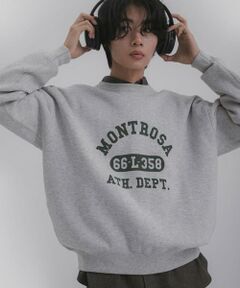 SENSE OF PLACE by URBAN RESEARCH / センスオブプレイス バイ アーバンリサーチ ニット・セーター | スウェットライクカレッジロゴニット