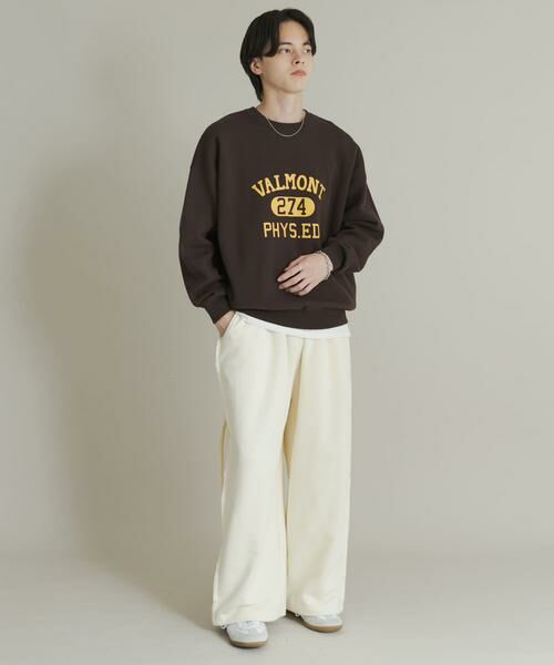 SENSE OF PLACE by URBAN RESEARCH / センスオブプレイス バイ アーバンリサーチ ニット・セーター | スウェットライクカレッジロゴニット | 詳細12