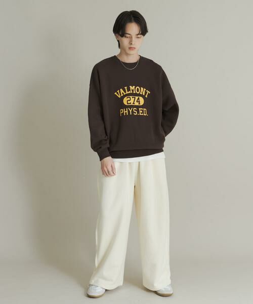 SENSE OF PLACE by URBAN RESEARCH / センスオブプレイス バイ アーバンリサーチ ニット・セーター | スウェットライクカレッジロゴニット | 詳細13