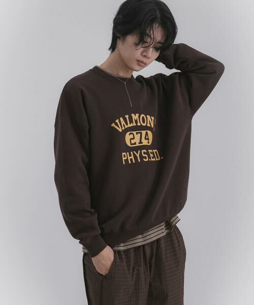 SENSE OF PLACE by URBAN RESEARCH / センスオブプレイス バイ アーバンリサーチ ニット・セーター | スウェットライクカレッジロゴニット | 詳細2